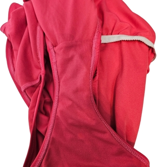 Ninety Nine Hot Pink 1 Piece Pineapple Swimsuit Bathing Suit Size Large Juniors - Picture 5 of 8